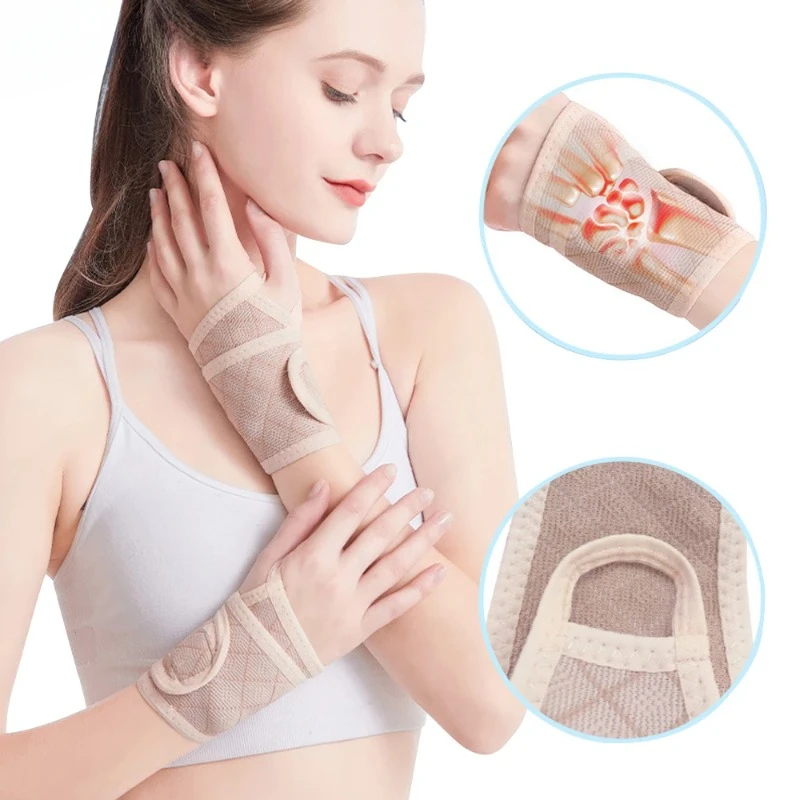

1Pair Profession Wrist Support Brace,Adjustable Wrist Strap Reversible for Sports/Tendonitis Pain Relief/Carpal Tunnel/Arthritis