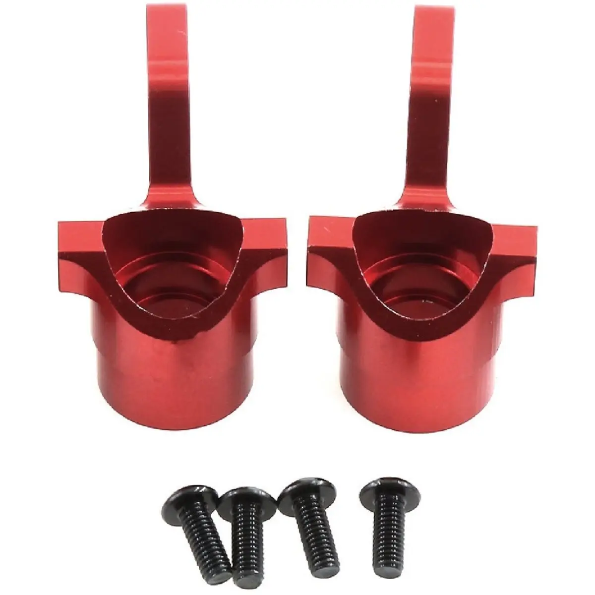 (A30I] Metal Steering Cup Caster Block Hub Carrier Set for Ken Block WR8 FLUX 1/10 Scale RC Car Upgrade Parts Accessories A