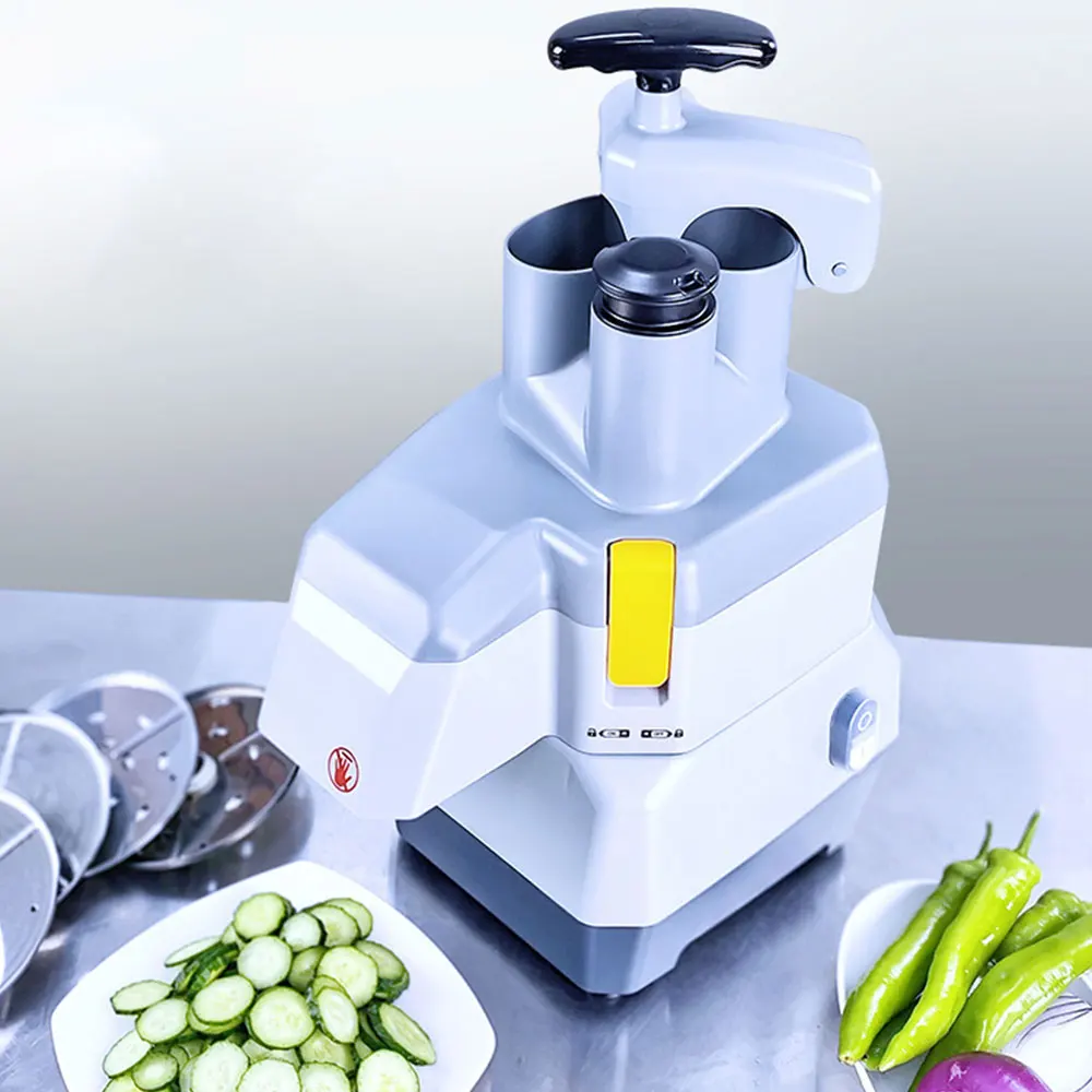 Machine de découpe automatique des aliments, électrique domestique et commerciale, trancheuse de pommes de terre, carottes, gingembre, tranche de dés, fruits et légumes