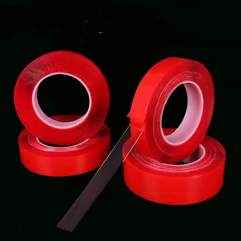 Nastro acrilico per auto Adesivo biadesivo in silicone trasparente Adesivo adesivo antitraccia ad alta resistenza per auto