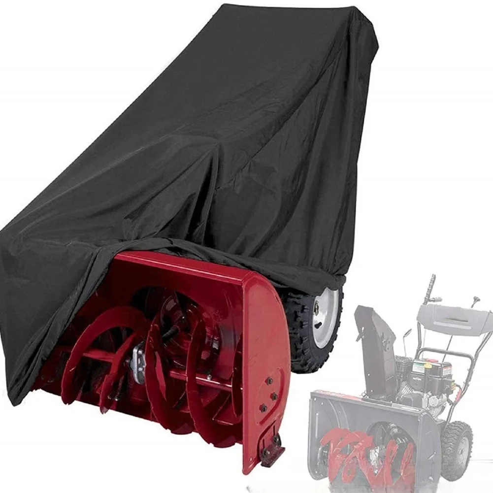 Waterproof Snow Blower Cover Outdoor Snow Thrower Protector with Zipper Fits Most Brands and Models  Waterproof