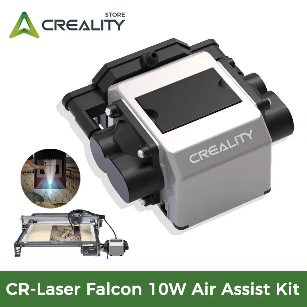 Creality CR-Laser Falcon 10W Air Assist Kit Upgrade Accessories Package Low Noise Strong Airflow Blows Away Hot Soot Neat Work