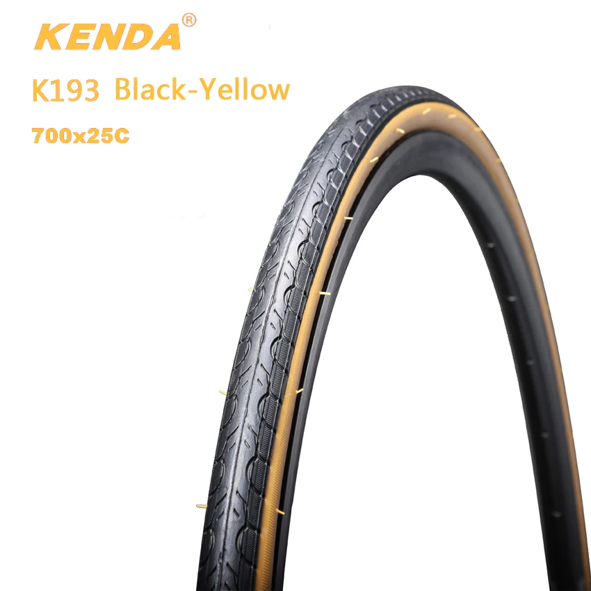 KENDA K191/K193 Bicycle Tire 700*23C/25C Road Bike tyre 700C cycling tyres pneu bicicleta maxxi parts 3 colors