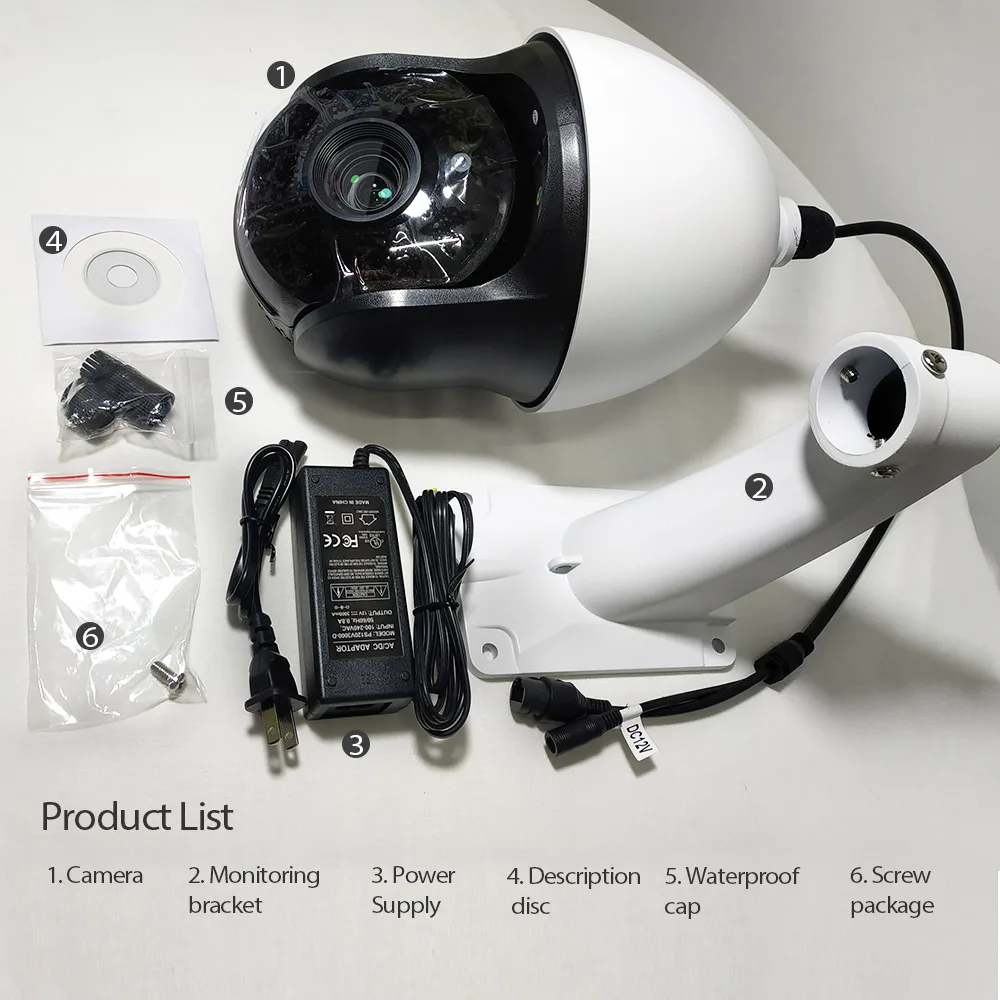 Cámara Ip IMX CMOS Starlight, monitoreo de 2mp, lente de cámara domo inteligente de 1080p, Zoom óptico 20X, cámara de seguridad láser IR de 120m