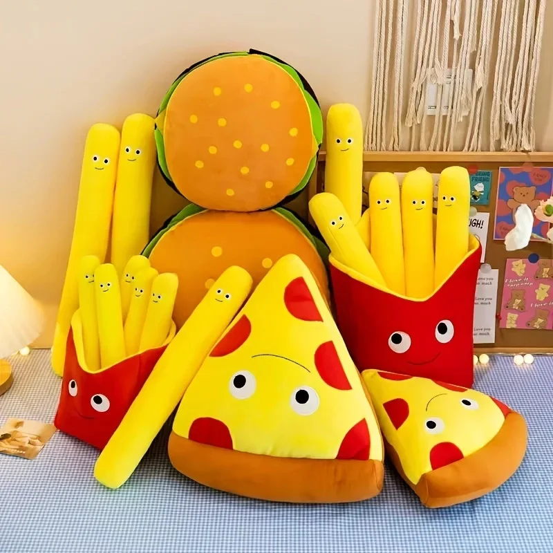 Pizza Doll Plush Toy Bed Doll Sleeping Doll Children's Birthday Gift