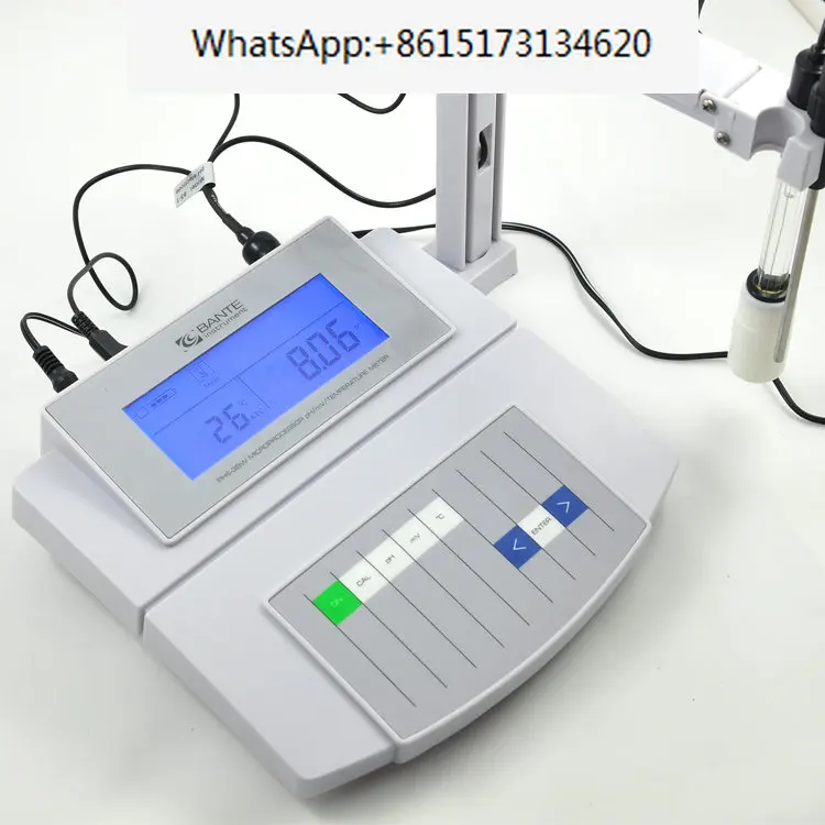 Laboratory pH meter desktop pH meter PHS-3BW high-precision waterproof pH meter fabric pH tester