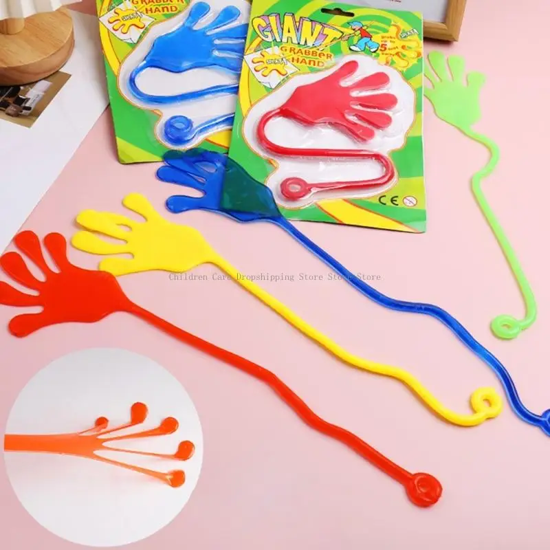 Paquet 10 jouets élastiques en silicone jouet extensible du soulagement sensoriel pour les âges