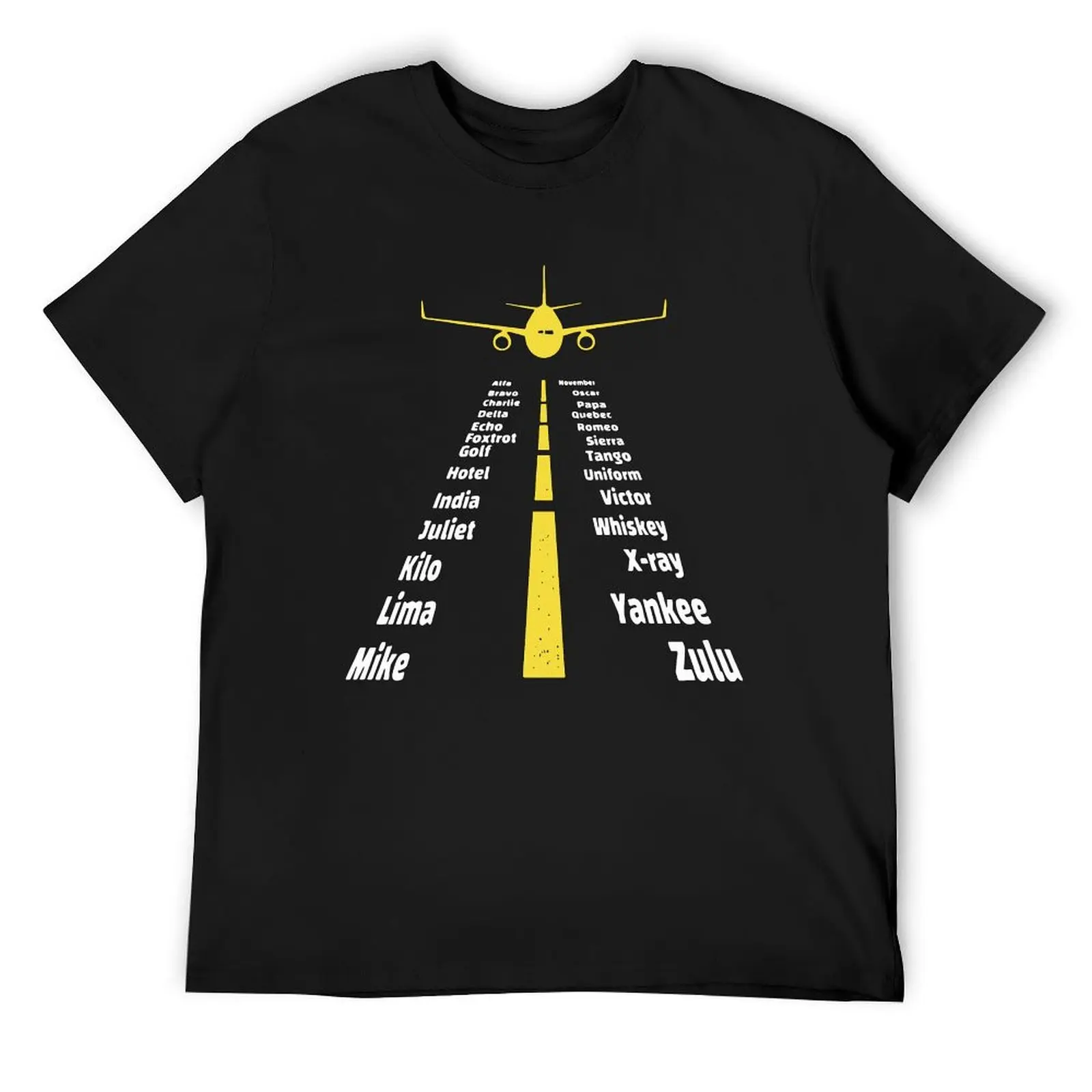 表音アルファベット飛行機グラフィック Tシャツメンズコットンおかしい Tシャツヴィンテージパイロット Tシャツ半袖夏