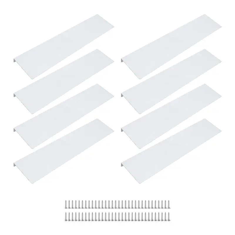 HRBAJ-8Pcs Rain Gutter Gutter Splash Guards For Roof Rain Diverter Gutter Splash Guards
