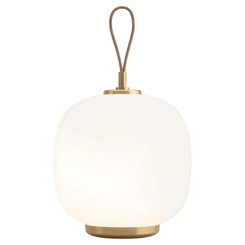 

Living room bedroom dimmable color temperature Nordic rechargeable glass desk lamp