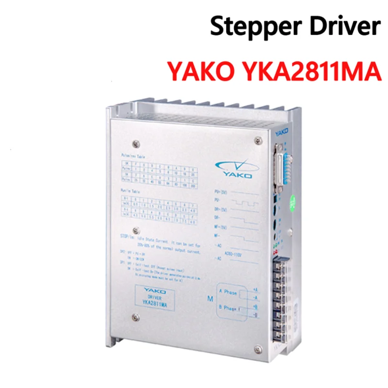 

Original YAKO YKA2811MA Stepper Driver Engine 60 -110VAC 8A For CNC Router