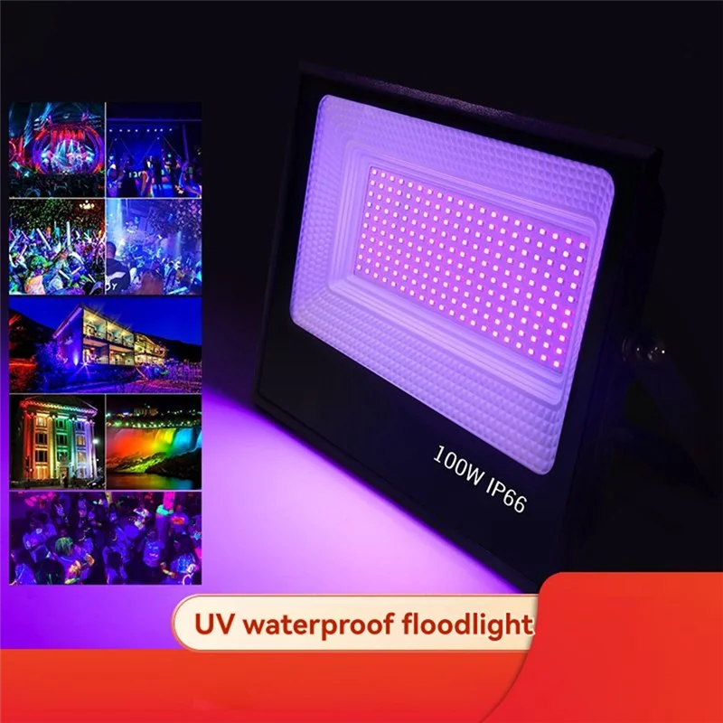 A93E-LED ضوء الرقص في الهواء الطلق، قوة عالية مع المكونات لضوء الفيضانات Glowparty Blacklight #2