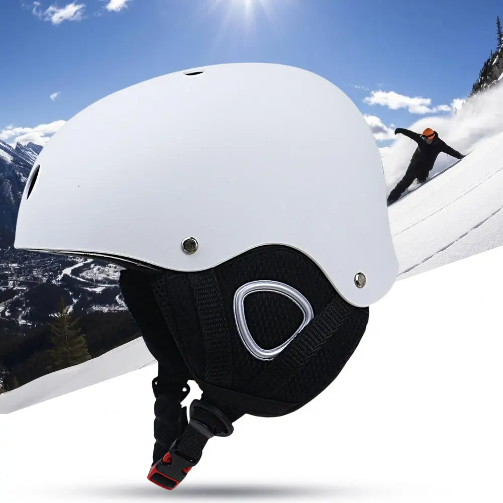 

Integrated Skiing Helmet Keep Warm Kid Adult Safety Protection Outdoor Helmet Ski Supplies