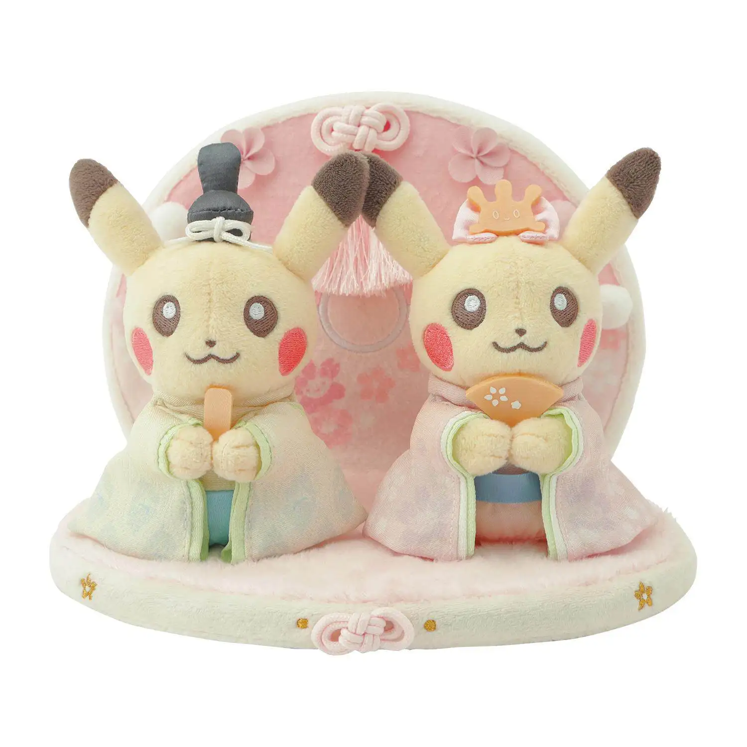 Pokémon PC Game Japan Hina Matsuri (Girls' Day / Doll Festival) Limited Edition Souvenir Plush Figure Pikachu Plush Doll