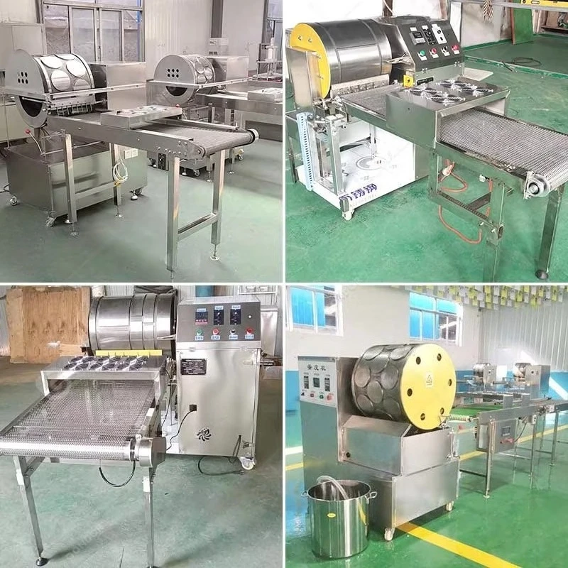 Chapati Rolling Lumpia Wrapper Bake Continuous Make Maker Ethiopia Injera Grill Full Automatic Spring Roll Machine Customized