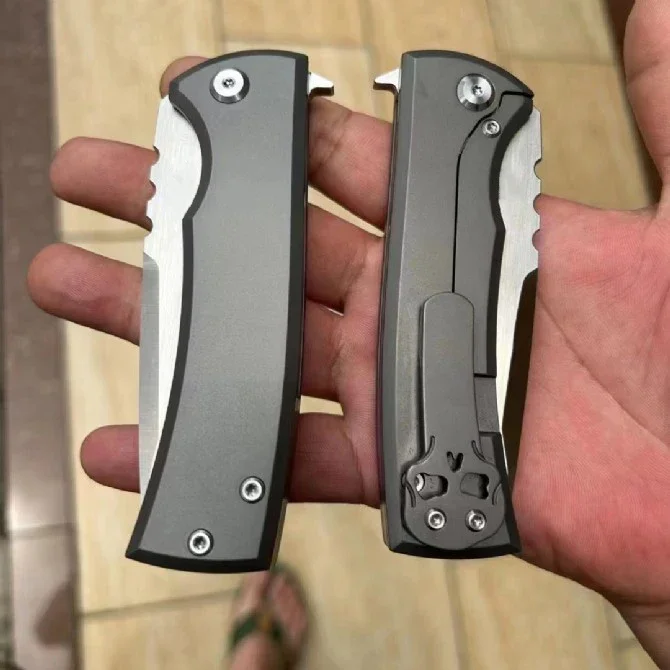 Cav 229 Redeemer Pocket Folding Knife VG10 Blade TC4 Titanium Alloy Handle Ceramic Bearing Tactical Hunting EDC Survival Tool