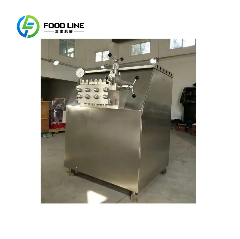 Customized Industrial Fruit Puree Homogenizer for Honey Juice Milk Ice Cream