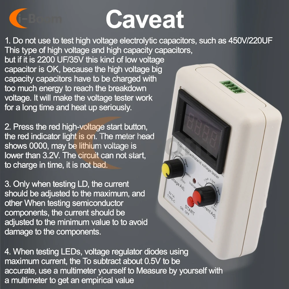 DC120-2700V IGBT wytrzymuje napięcie Tester próbnik elektroniczny przyrządy do badania zdolności modułu LED napięcia diody MOS trioda