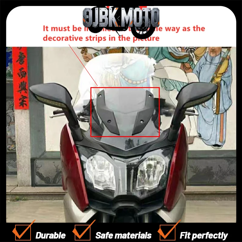 

For BMW C650GT C650 GT C650 GT Motorcycle Modification Front Screen Wind Shield Windshield Chest Protector 4 mm Thickness