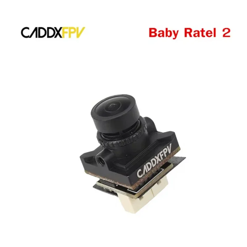 

CADDX Baby Ratel 2 Nano 1200TVL FOV165 ° Датчик звездного света NTSC и PAL CVBS FPV камера с низкой задержкой для RC Freestyle FPV Drone Diy