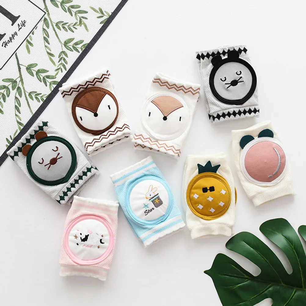 

1 пара детских наколенников: мягкие, удобные, для защиты при ползании, высокоэластичные, нескользящие, с милым принтом для малышей