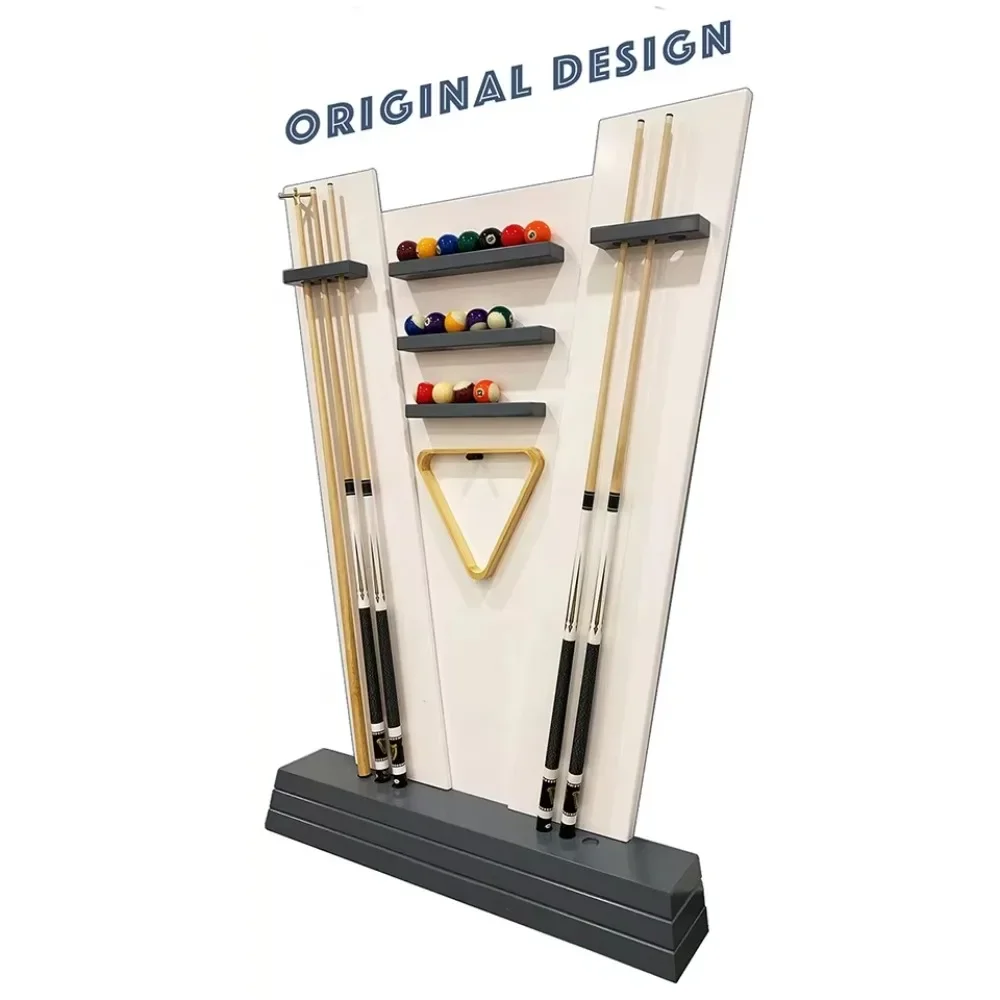 

High quality solid wood wall mounted pool table table club holder
