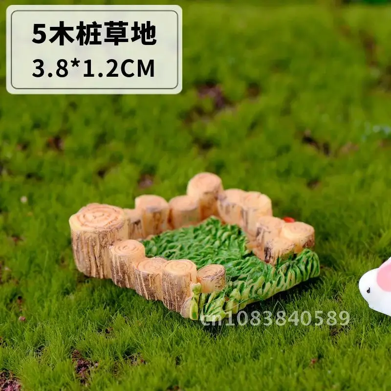 

Mini Limitated Chinese Style Ornament For Garden Decor Lighthouse Well Bridge Figurines Miniature Craft Fairy Pot Decoration