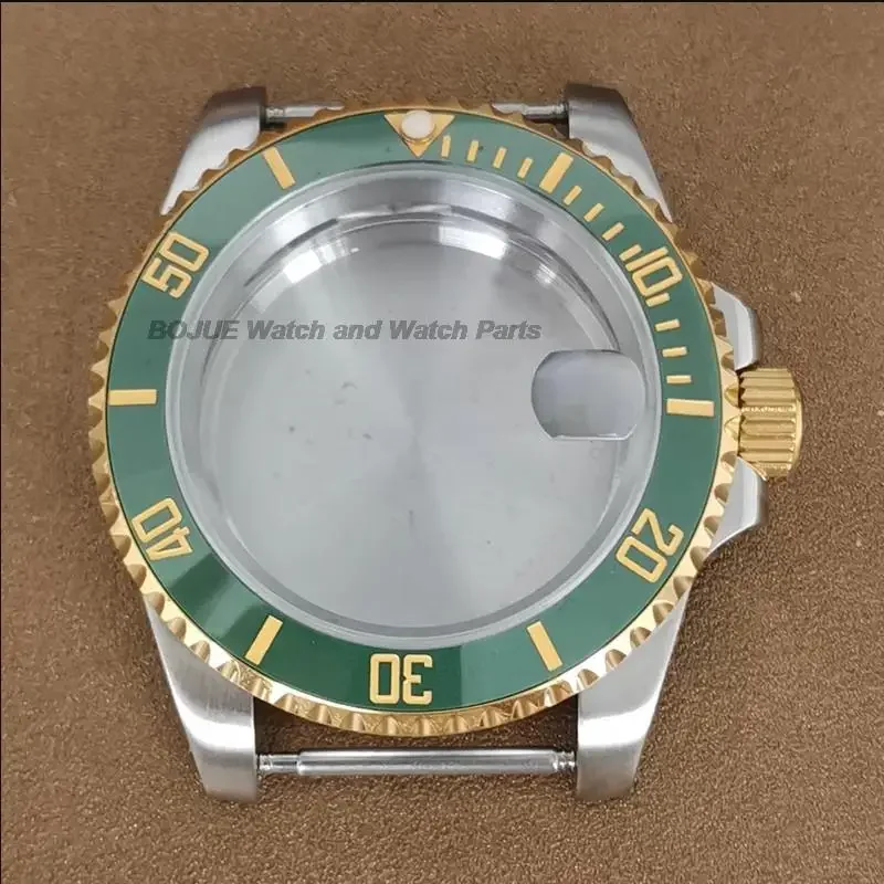 40mm NH35 cassa dell'orologio cassa dell'orologio in acciaio inossidabile vetro zaffiro per Submariner Yachtmaster GMT nh34 nh36 accessori movimento