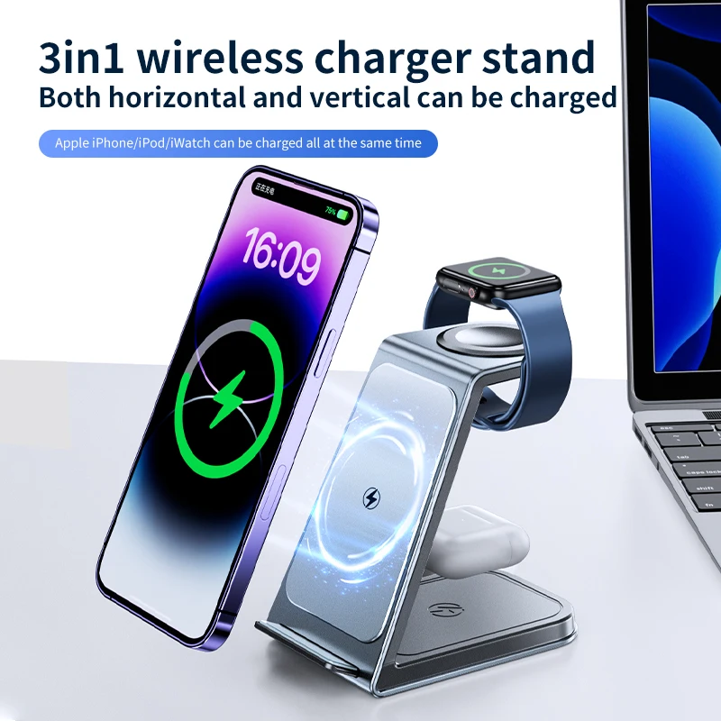 ossky-t6-15w-3-in-1-magnetic-wireless-charger-folding-phone-holder-portable-charger-for-smartphone-earphones-and-watches