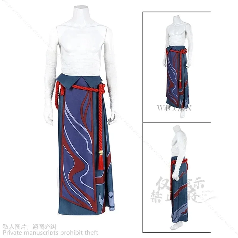 DY20Anime Game LOL The Unforgotten Yone لعب الأدوار الموحدة ملابس كرنفال الهالوين ملابس مثيرة مع شعر مستعار طويل 1 متر كوسبلاي Yone Co