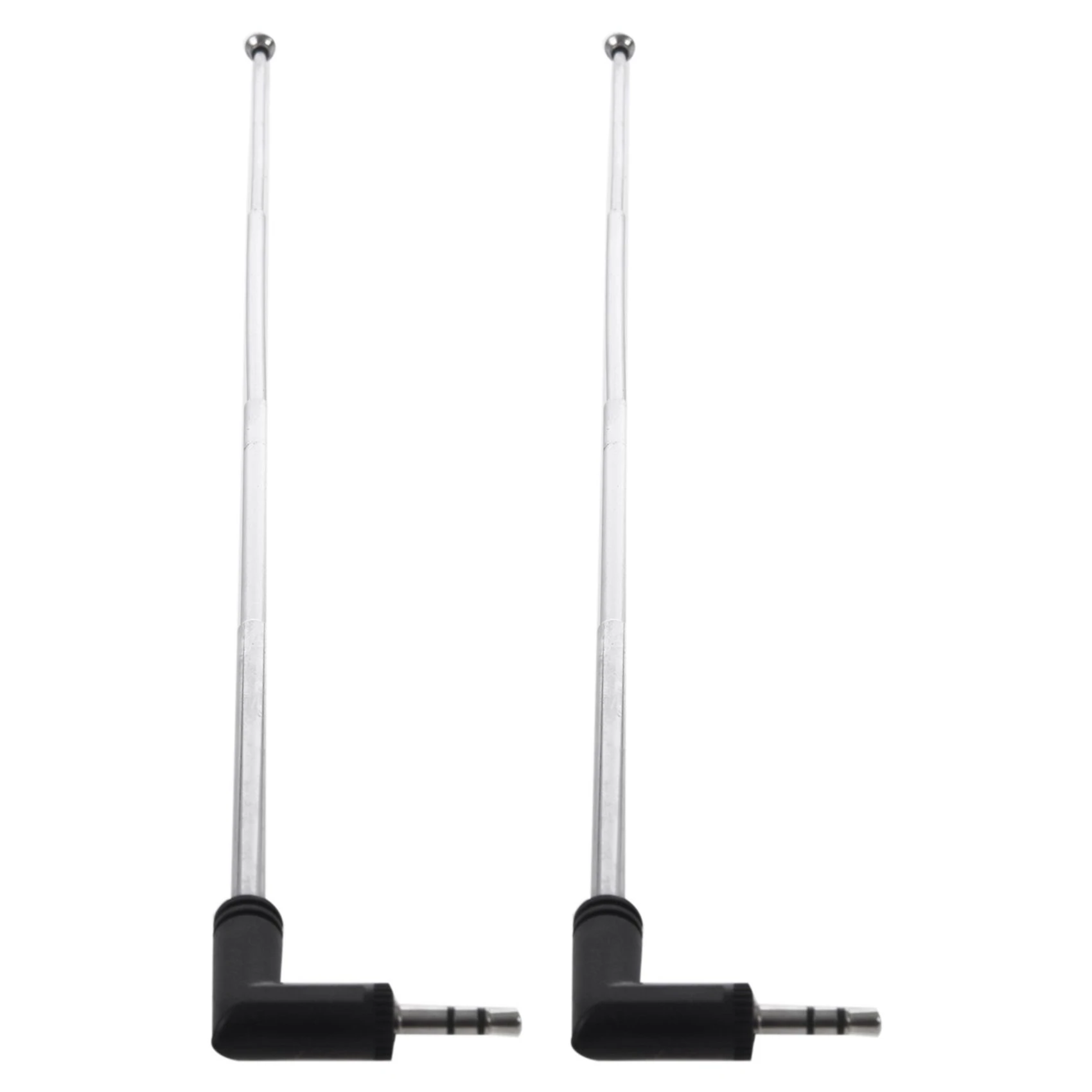

N01R-2X 22.5Cm 4 Section Telescoping AM FM Radio Antenna 3.5Mm Plug