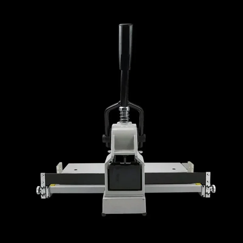 Office 220V positioning binding punching machine office voucher document binding machine single hole platform mobile punching bo