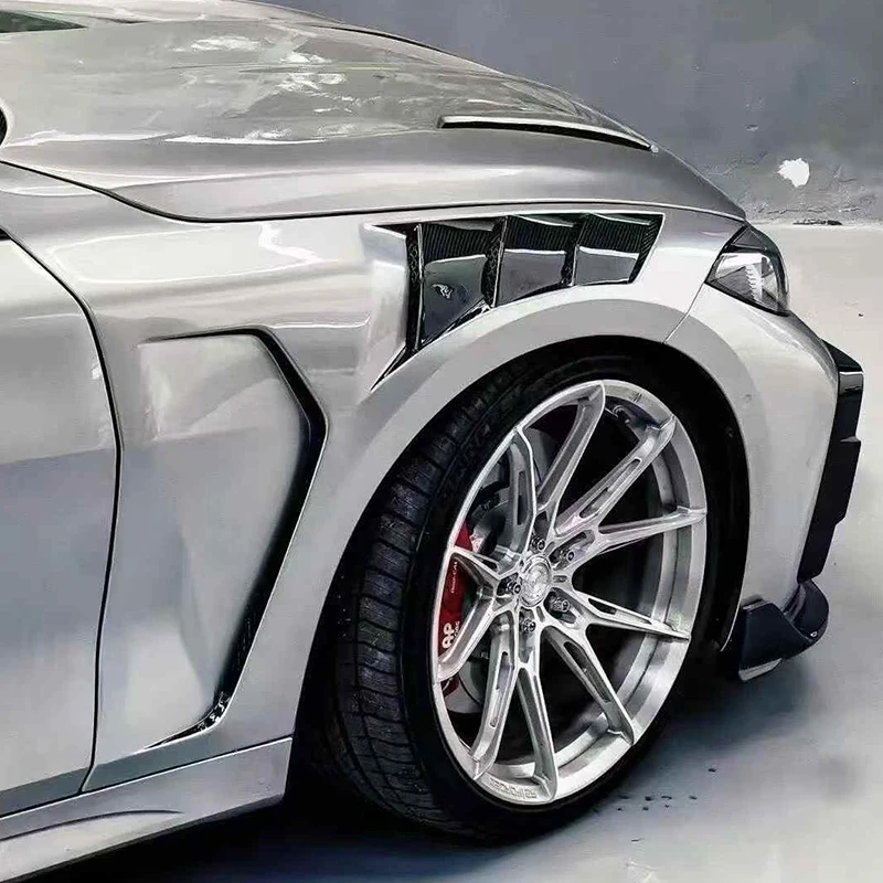 

Для BMW 4 серии G22 G23: Комплект для переоборудования бампера и крыльев из углеродного волокна, замена накладок на отверстия, автомобильные аксессуары