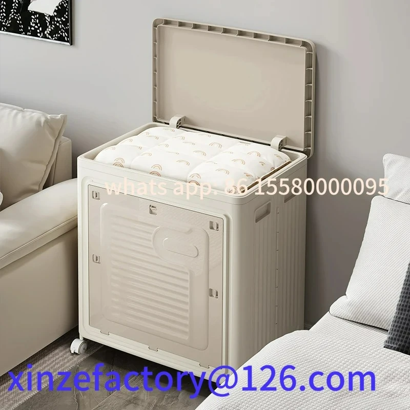 Scatola portabiancheria domestica personalizzabile da 1 pezzo con rulli Cesto portabiancheria sporco grande