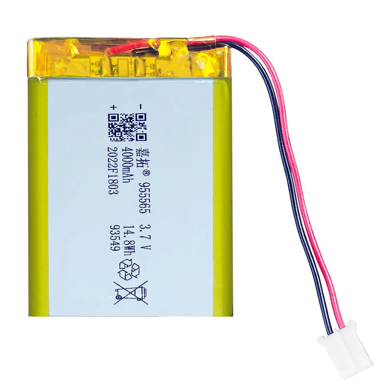 buy more will cheap Jiahua 955565 Polymer Lithium Battery 3.7V4000mAh Power Bank Digital Product Lithium Battery