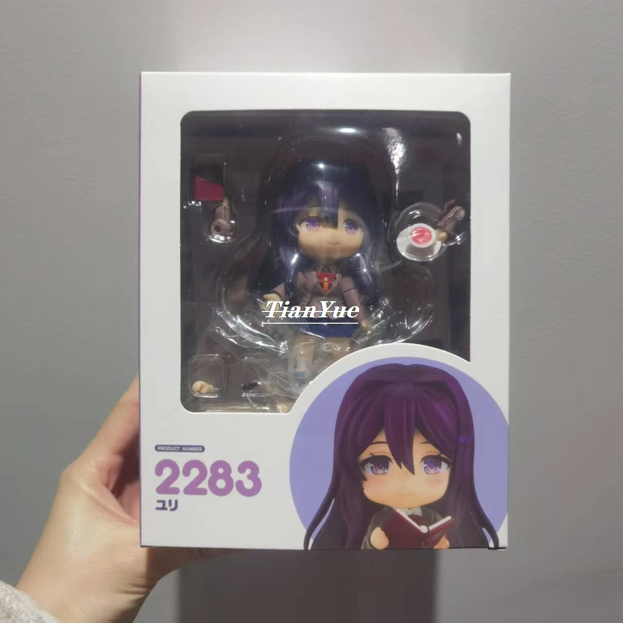 Anime  Literature Club cute girl Sayori 1817 Yuri 2283 Articulated Figure Model Toys Christmas Gift 10cm