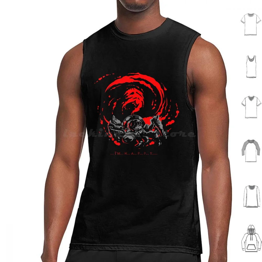 

I'm... H... A... P... P... Y... Giygas Tee Tank Tops Vest Sleeveless Earthbound Mother Rpg Video Games Nes Fear Ness