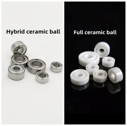 Mixed ceramic ball fishing coordinate modified bearing 624 6700 693 694 695 683 684 685 686 687 688 R188 ZZ high temperature