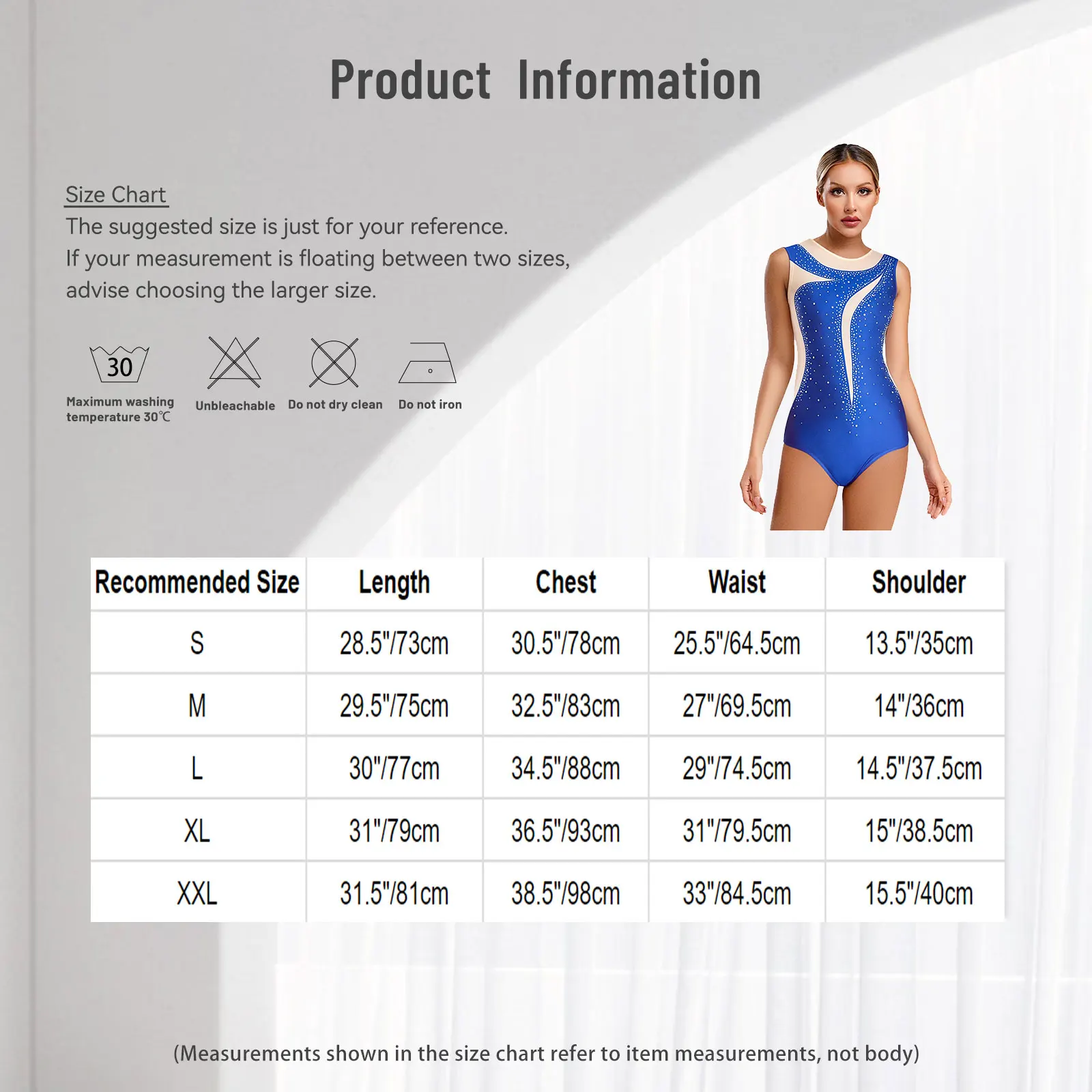 レディース体操ダンスレオタードカラーブロックメッシュパッチワークノースリーブボディスーツバレエダンスパフォーマンス衣装ダンスウェア