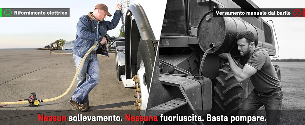 TaskStar 12 V elektrisches Kraftstoff-Transferpumpen-Set, 13 GPM Batterie, Diesel-Transferpumpe mit Kraftstoffdüsenschläuchen für den Heim- und Geschäftsbauernhof – Detail 5