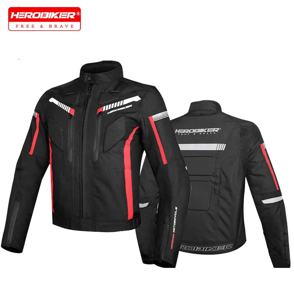 

Motorcycle Jacket Anti-Fall Waterproof Men Chaqueta Moto Protective Gear Motocross Motorbike Riding Clothing Moto Jacket