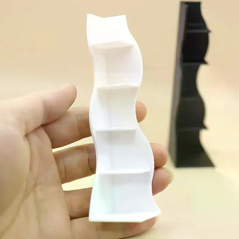 1Pcs Dollhouse Miniature Storage Rack Combination Storage Box Model Doll House Bedroom Living Room Decor Accessories