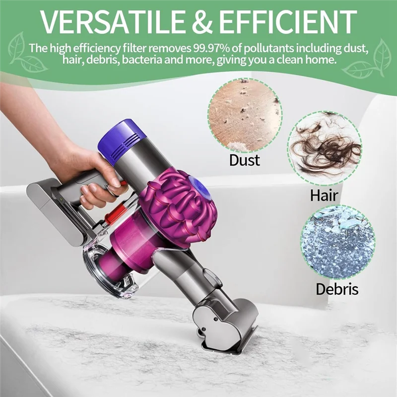 EAS-voor Dyson V7 V8-serie stofzuigers HEPA-postfilters en voorfilters, vervangende accessoires Filter 965661-01 en 96747
