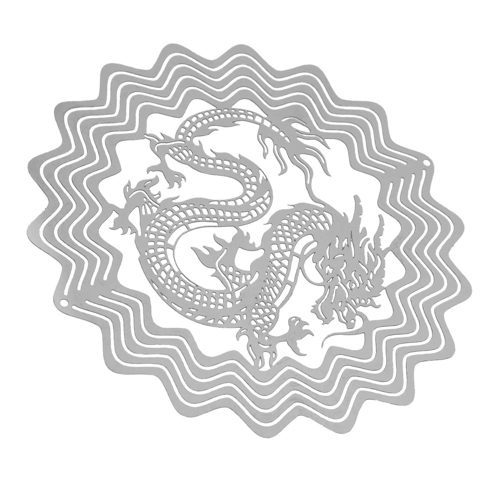 ديكور حديقة معدنية مغازل الرياح في الهواء الطلق معلقة النحت DIY بها بنفسك الإضاءة حديقة ساحة الفن ديكور الرياح المغازل ديكور الحديقة #2