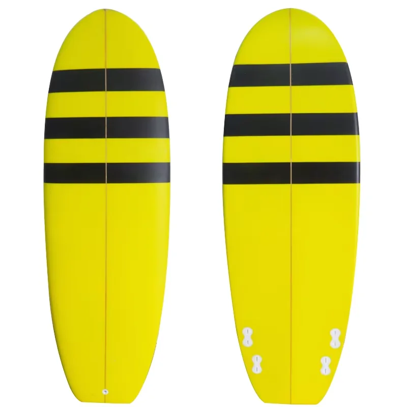 Manufacturer's Price Hot Sale Egg Shaped Surfboards PU Fiberglass Surfing Board