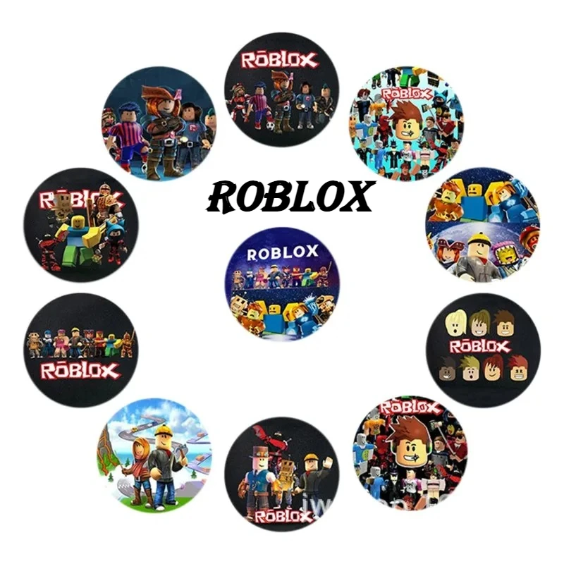 11 قطعة لعبة Roblox الطرفية الكرتون مغناطيس الثلاجة الأصالة أنيمي الطرفية اكسسوارات الديكور لعبة هدية