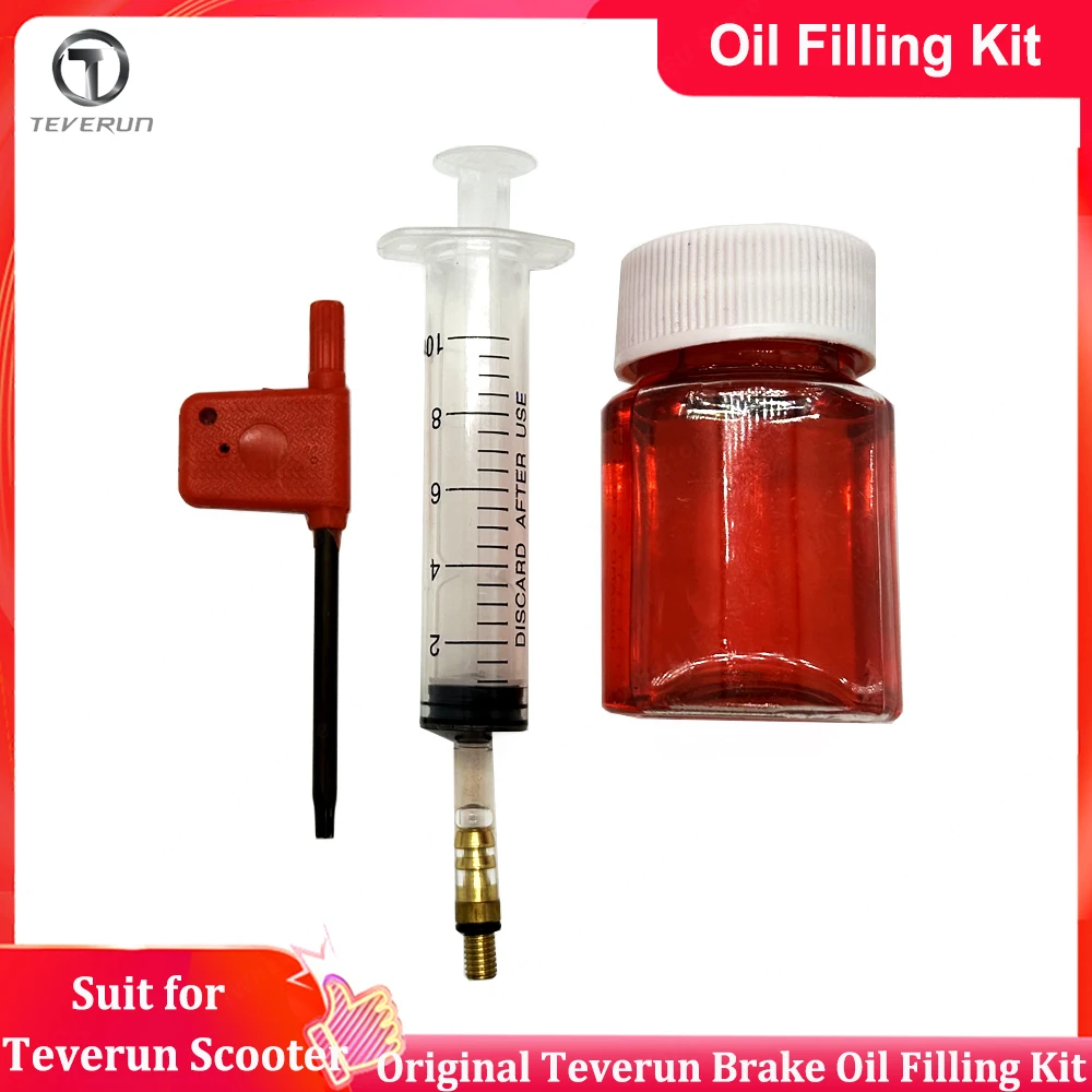 Original Teverun Hydraulic Brake Oil Filling Kit Teverun Hydraulic Brake Oil filling Tool Only Suit for Teverun Hydraulic Brake