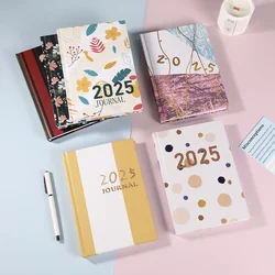 2025 English Spanish Calendar Daily clock in 365 days budget planner  planner organizer  notebook  agenda 2025