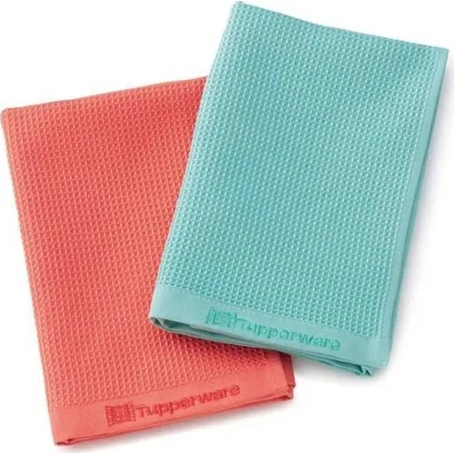 Tupperware Microfiber Glass Floor Cloths 2 'Set