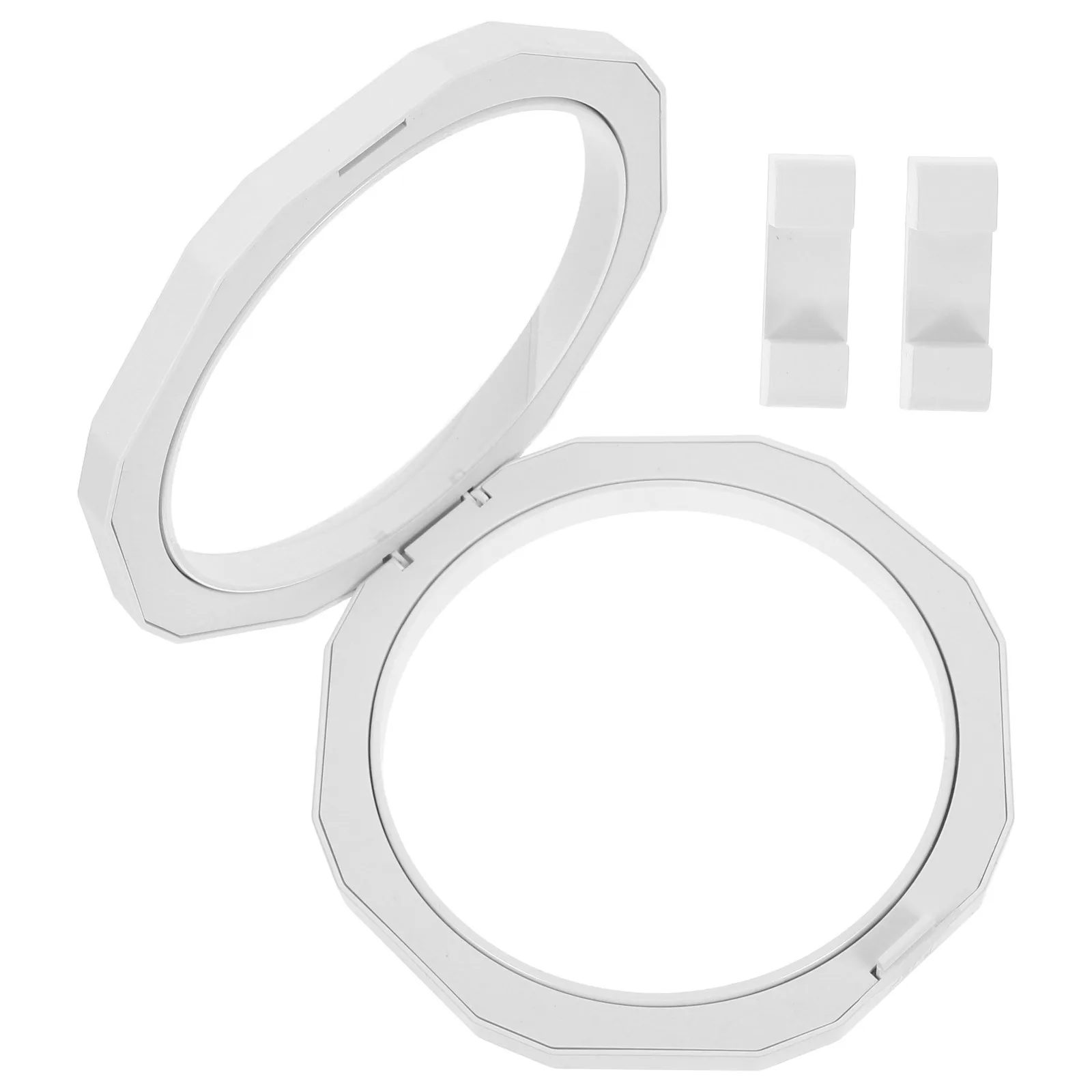 

Transparent Jewelry Display Stand 12.8Cm Clear 3D Floating Frame For Coins Medals Stamps Chips Showcase Box Plastic